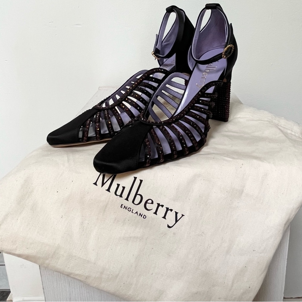 NWOT Mulberry D’orsay Marlene Heels